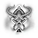 Ace of Spades tattoo design idea