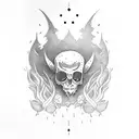 the legend of sleepy Hollow  tattoo design idea