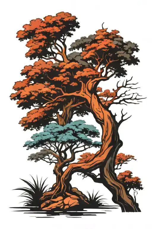 Far cry 3 tree tattoo design idea