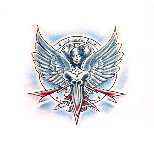 michael archangel tattoo design idea