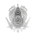 Ace of Spades tattoo design idea