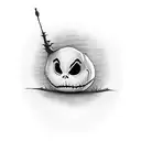 jack skellington tattoo design idea