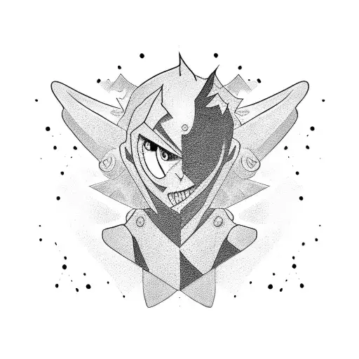 Deku tattoo design idea