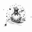 le petit prince book  tattoo design idea