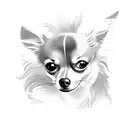 CHIHUAHUA tattoo design idea