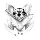 CHIHUAHUA tattoo design idea