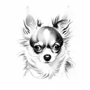 CHIHUAHUA tattoo design idea
