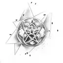 witchy earth tattoo tattoo design idea