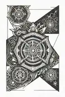 Firefighter tattoo design idea