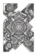 Firefighter tattoo design idea