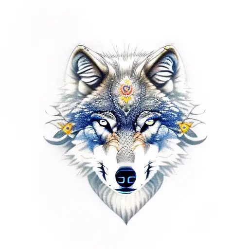 wolf in sheep's clothing tattoo design idea