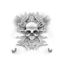 Lower back tribal spine skeleton tattoo tattoo design idea