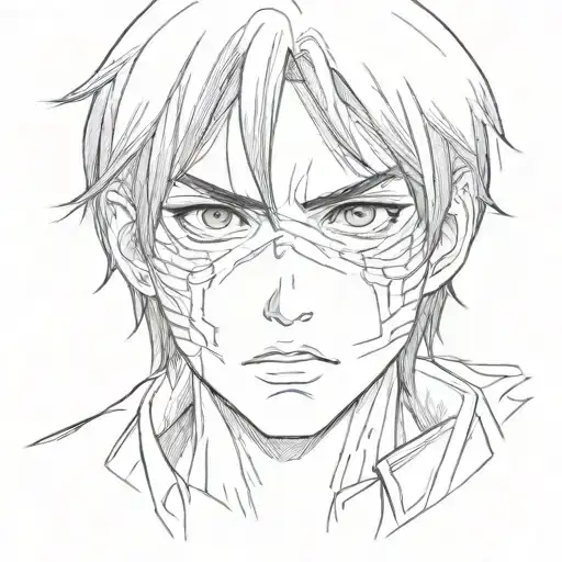 eren Yeager eyes, tattoo design idea