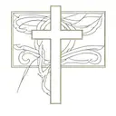 plain latin cross tattoo tattoo design idea