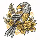 The Bird of Hermes tattoo design idea