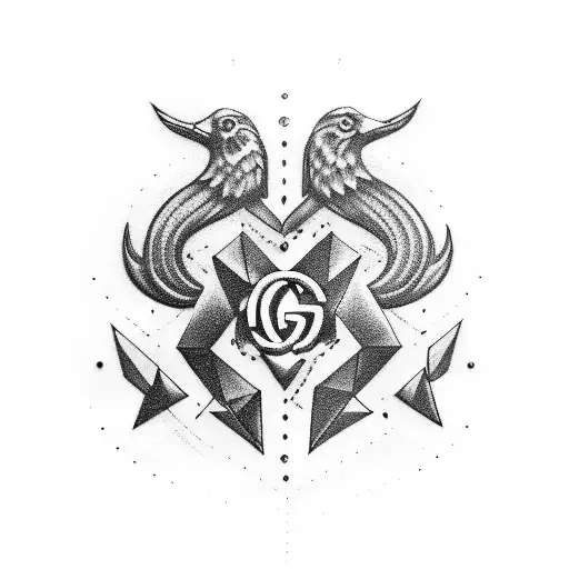 Gucci symbol tattoo design idea