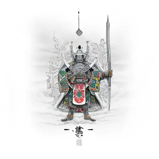 crusader  tattoo design idea