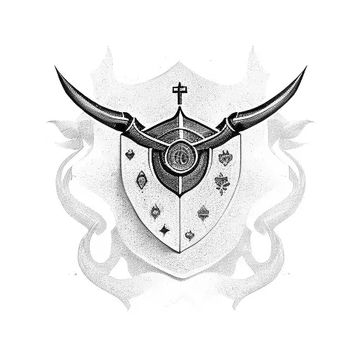 crusader  tattoo design idea