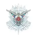 crusader  tattoo design idea