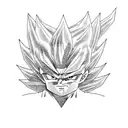 son goku tattoo design idea
