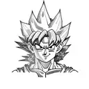 son goku tattoo design idea