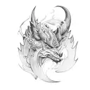 alchemy four elements tattoo design idea