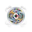 yin yang, buddism, philosophy  tattoo design idea