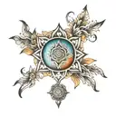 chakra tattoo design idea