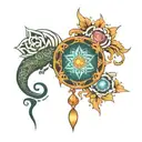 chakra tattoo design idea