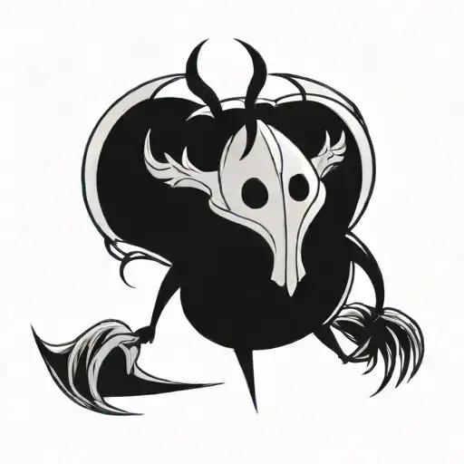 Hollow knight tattoo design idea
