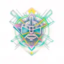 hacker programmer coder code software binary tattoo design idea