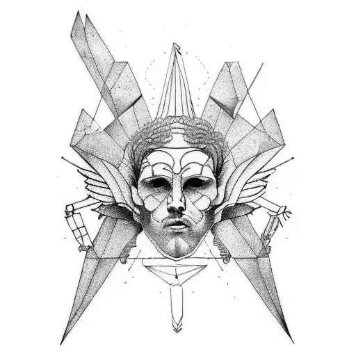 icarus  tattoo design idea