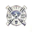 Slaves Once, Masters Forever tattoo design idea