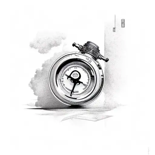 speedometer tattoo design idea