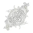 swapnil name swa in marathi and pnil in english combined with infinity tattoo design idea