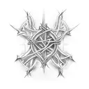 Proverbs 20:30 crown of thorns tattoo design idea