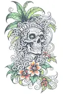 Caribbean 340  tattoo design idea