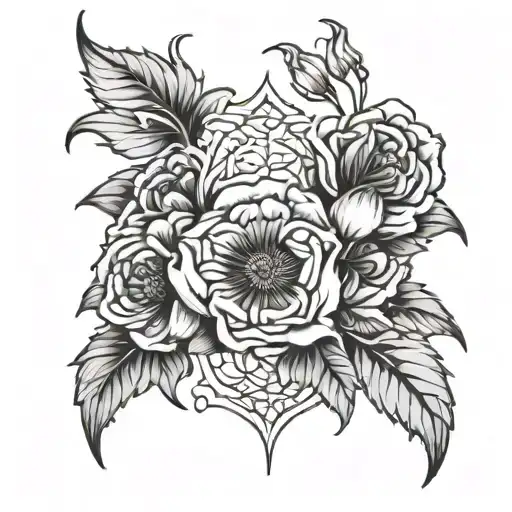 Memorial tattoo design idea