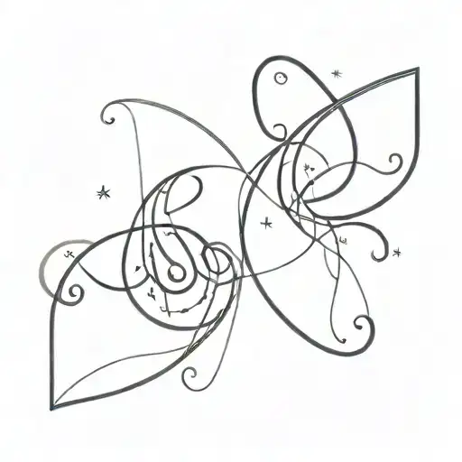 Virgo zodiac sign, Capricorn zodiac sign, Gemini zodiac sign, Aries zodiac sign tattoo design idea
