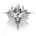 jesus is enough tattoo design idea