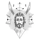 jesus is enough tattoo design idea