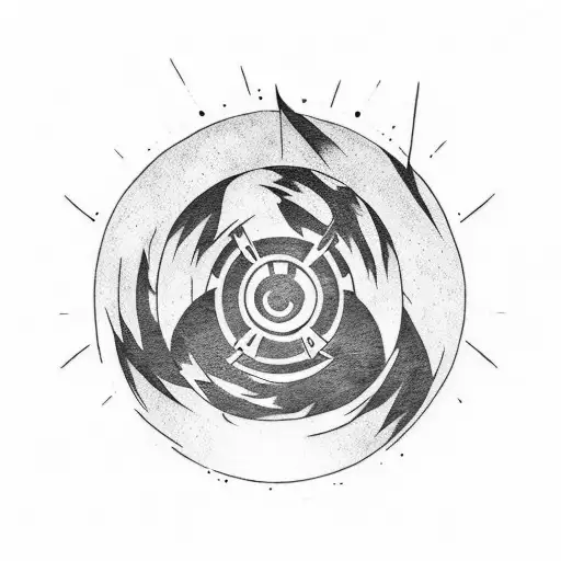 Naruto, Dragon ball, star wars supernatural, planet of tesures tattoo design idea