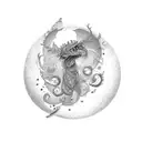 scale weight mashine tattoo design idea