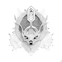 scale weight mashine tattoo design idea