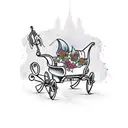 Cinderella carriage  tattoo design idea