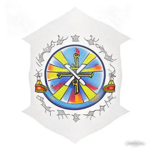 orthodox cross tattoo design idea