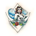 Florence monuments tattoo design idea