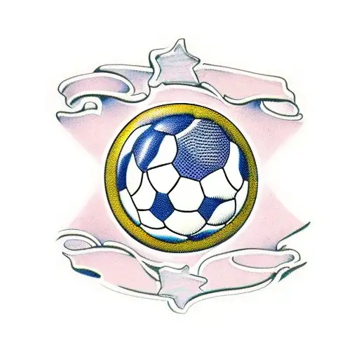 france soccer ball tattoo design idea