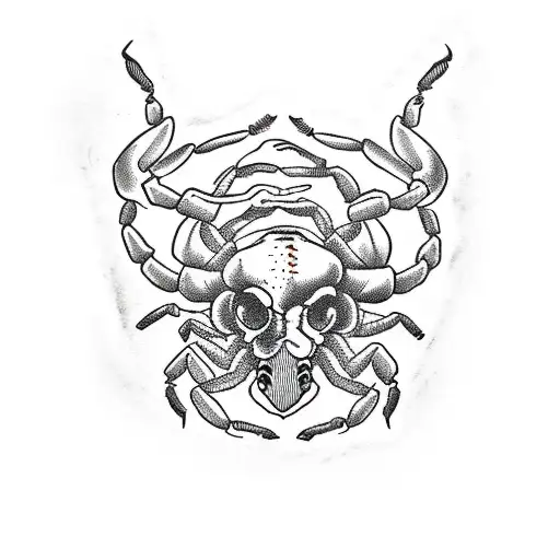 Scorpion  tattoo design idea