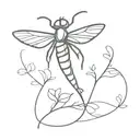 firefly tattoo design idea